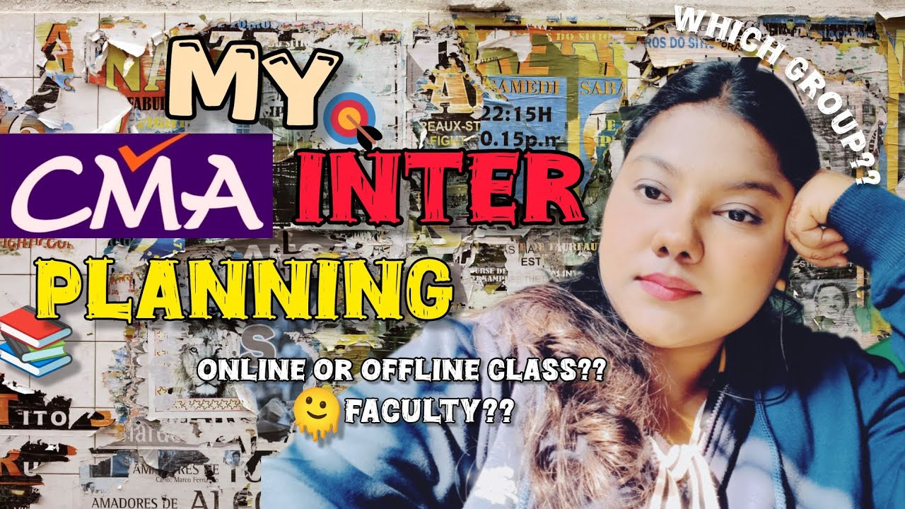 My CMA Inter planning 📚| CMA Inter student 🌼 