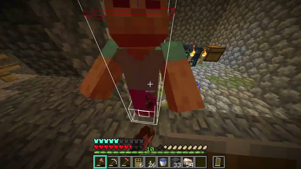 Day 2 of trying to get 500k potatoes in minecraft (getting resources)