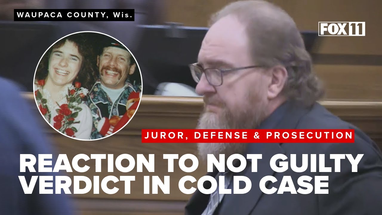 Man found not guilty in 1992 Wisconsin cold case murders; Reaction from defense, prosecution & juror
