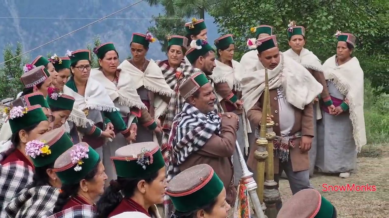 Japradin Pooja 2024 Part -2 || Khawangi devta g || Traditional folk dance || Kinnaur culture