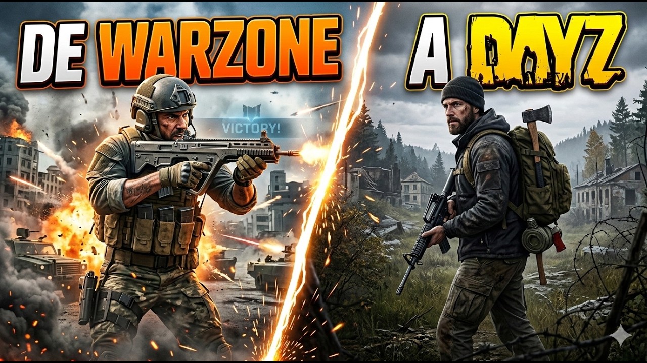 [DIRECTO] Warzone y DayZ | No me abaten, me tropiezo y server PVE en DayZ 😆.