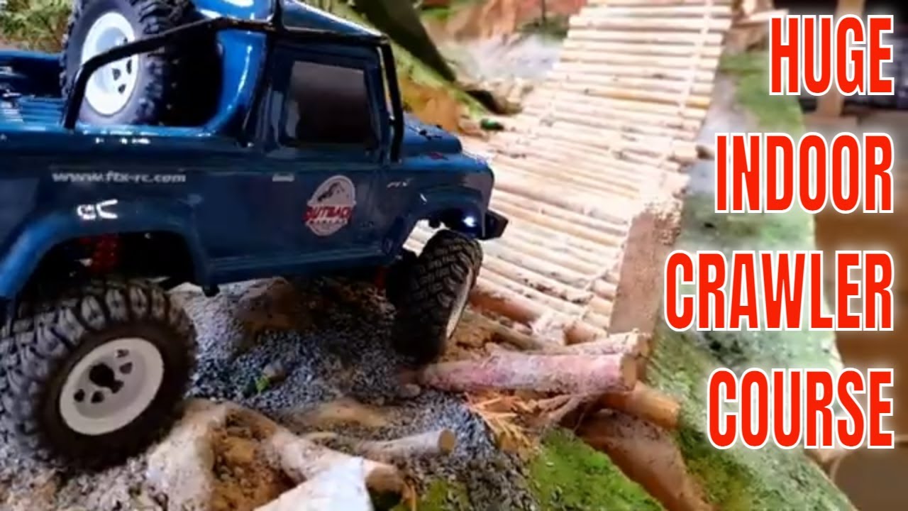 FTX OUTBACK MINI 2.0 RANGER V2 HUGE CRAWLER COURSE 1/24 RTR RC MINI SCALE CRAWLER BEST MICRO CRAWLER