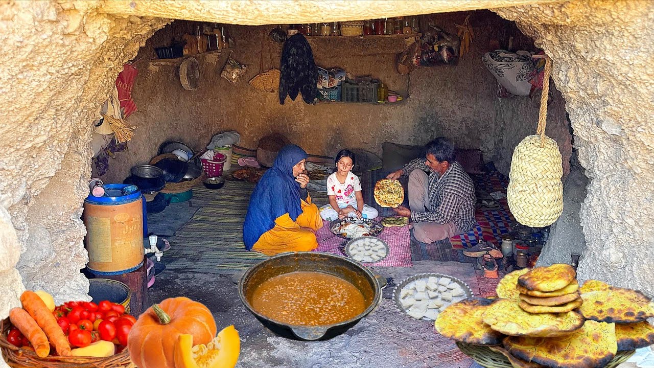 Nomadic Life IRAN: Traditional Persian Butter, Cheese & Bread Making in a Nomadic Way