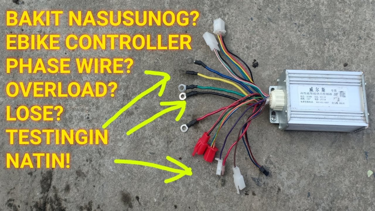 controller sunog bakit nasusunog ang phase wire? Phase wire burn.