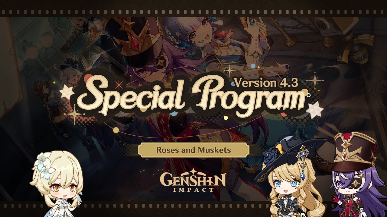 Специальный стрим Genshin Impact 4.3 #NewVersion #SpecialProgram