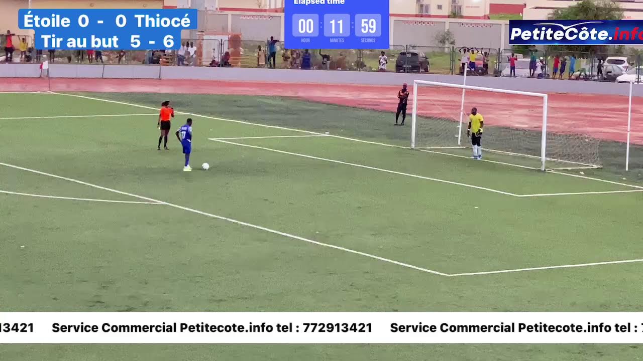 1/8 de final Communale Mbour  Etoile vs Thiocé tir au but