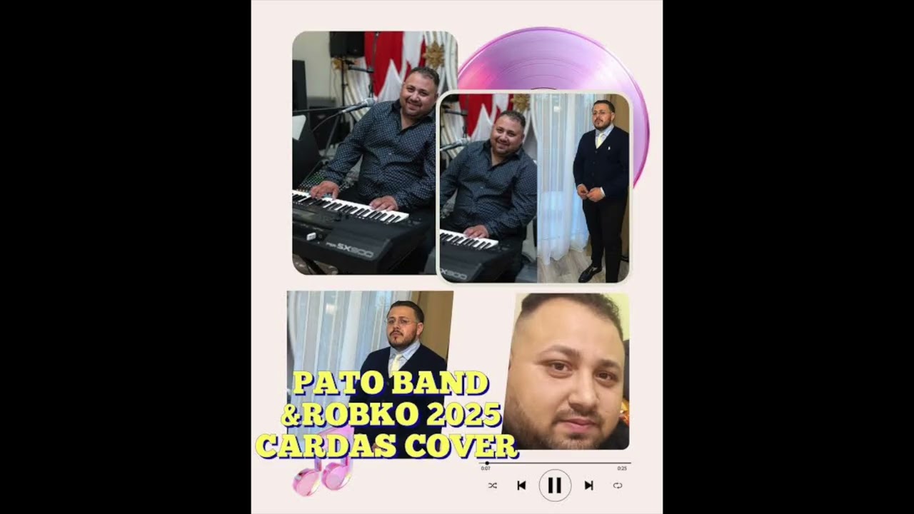 PATO BAND ROBKO 2025 CARDAS -CAJE CAJE