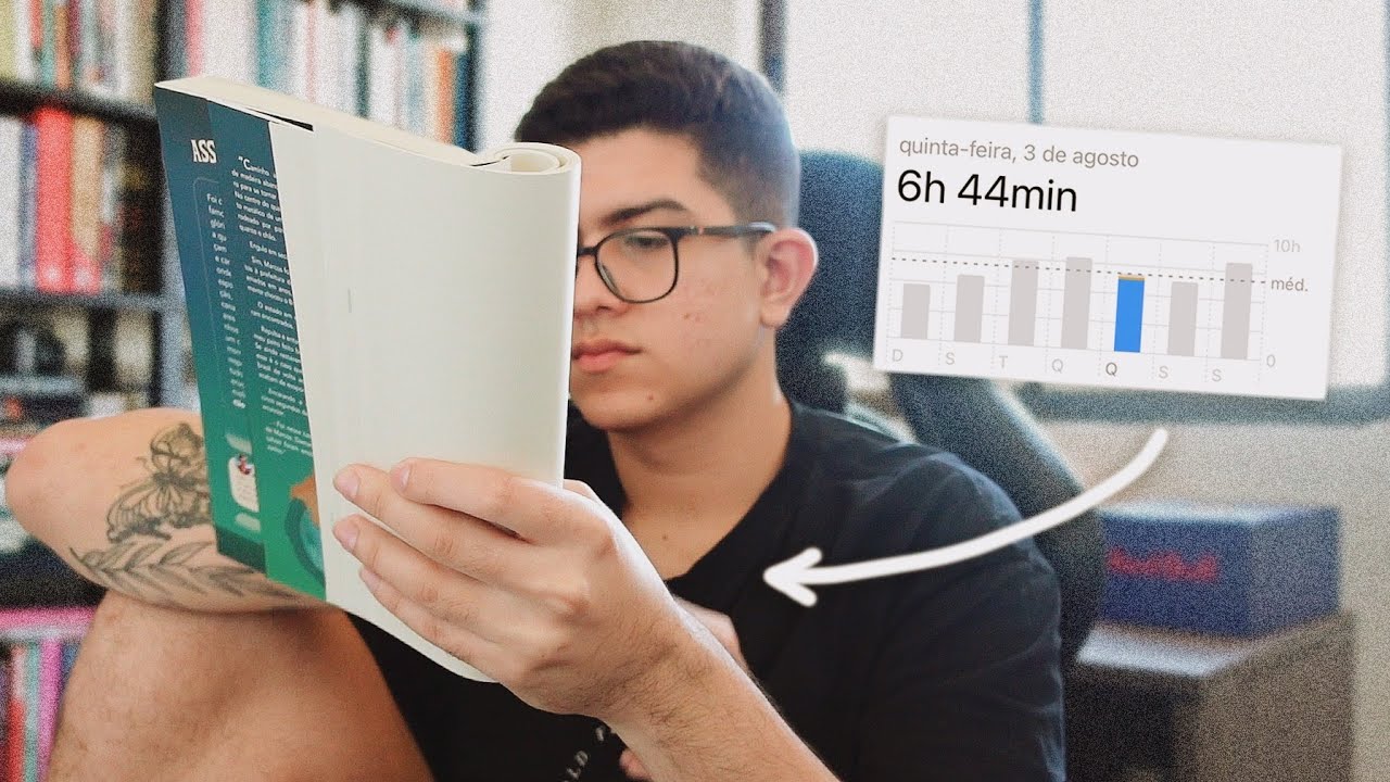 troquei meu tempo de tela por tempo de leitura!