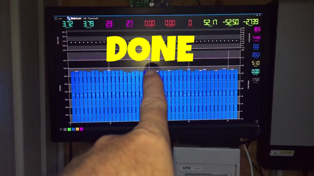 18650 DIYPowerwall BMS finally finished being installed