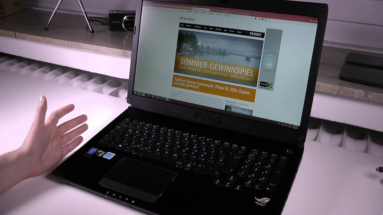 Asus G750 Gaming Laptop im Test
