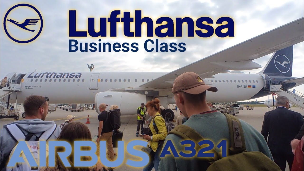 Trip Report | Lufthansa Business Class | Frankfurt  - Riga Aboard Airbus A321