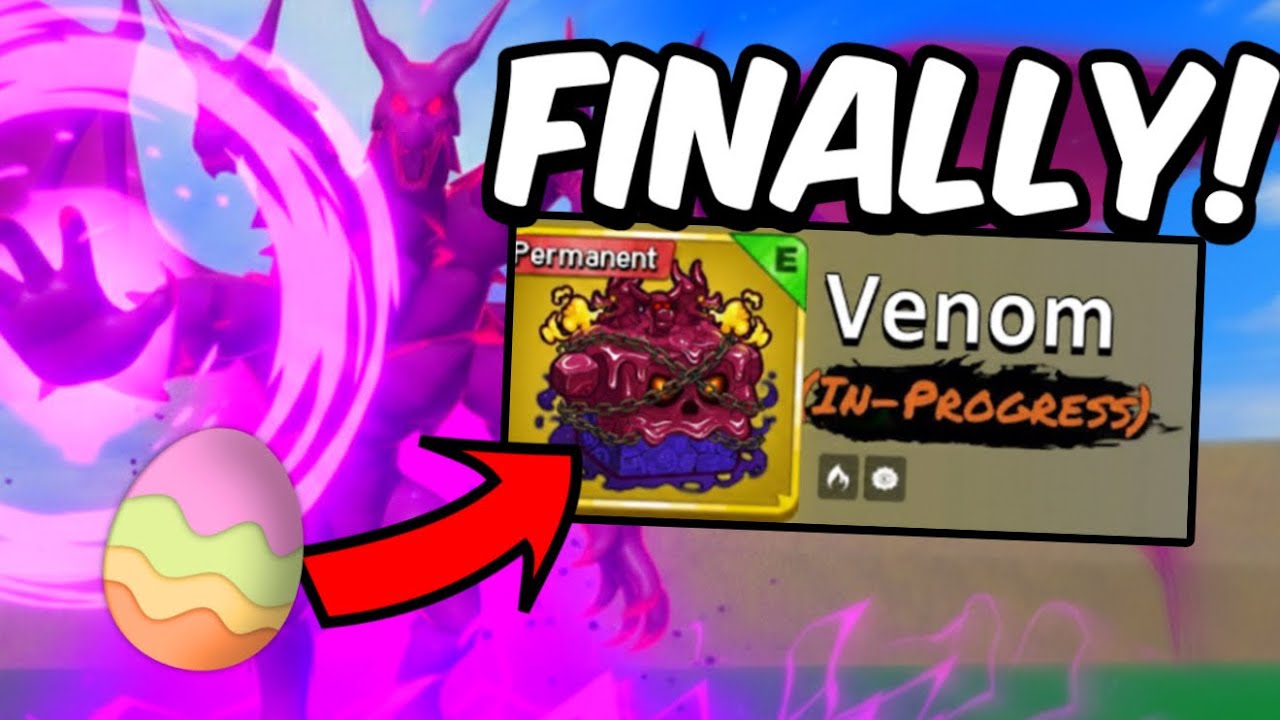 Наконец-то в пасхальном обновлении появился обновленный Веном!? Демонстрация + Как получить фрукт...