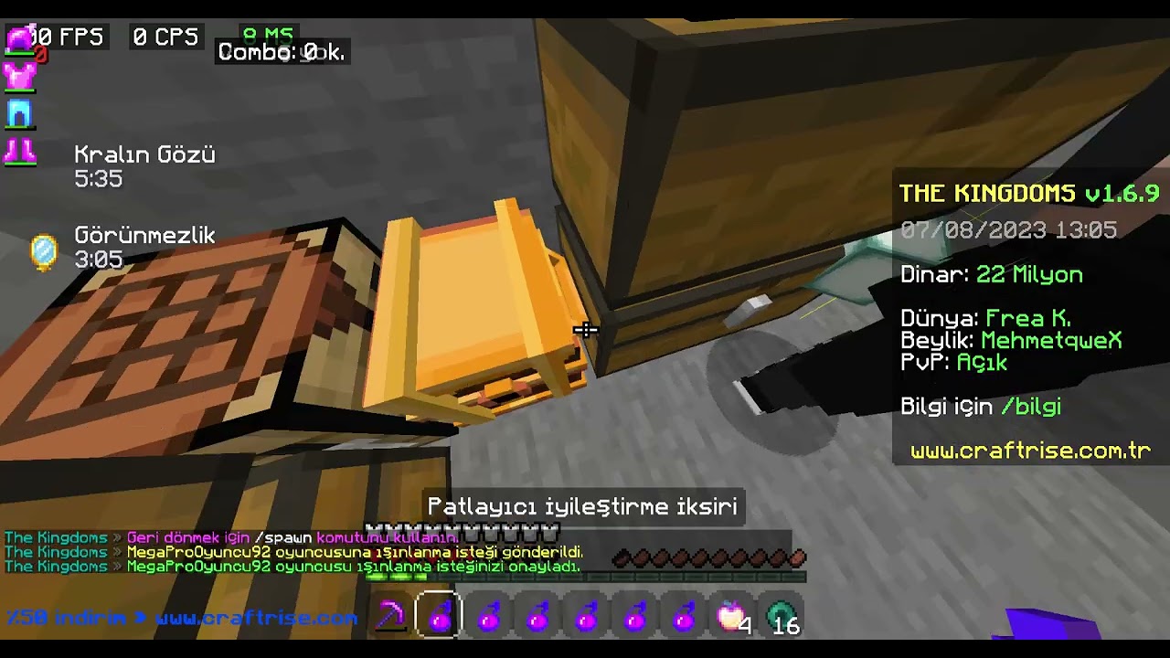 Craftrise The Kingdoms Raid Bölüm 3