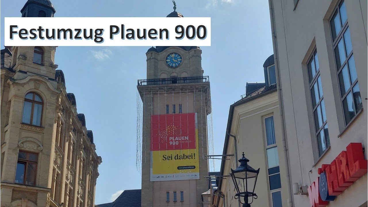 Großer historischer Festumzug Plauen 19.06.2022
