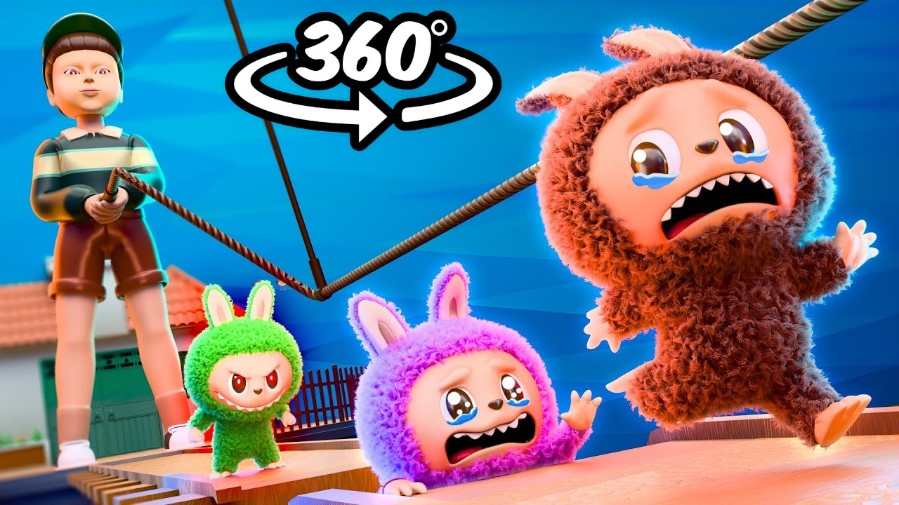 LABUBU Vs. SQUID GAME 3! - 360&deg;/VR