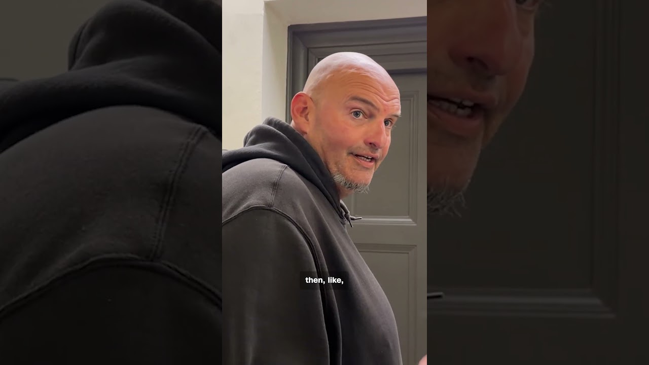 'Not going to be a Republican!': Fetterman shouts he won't change parties