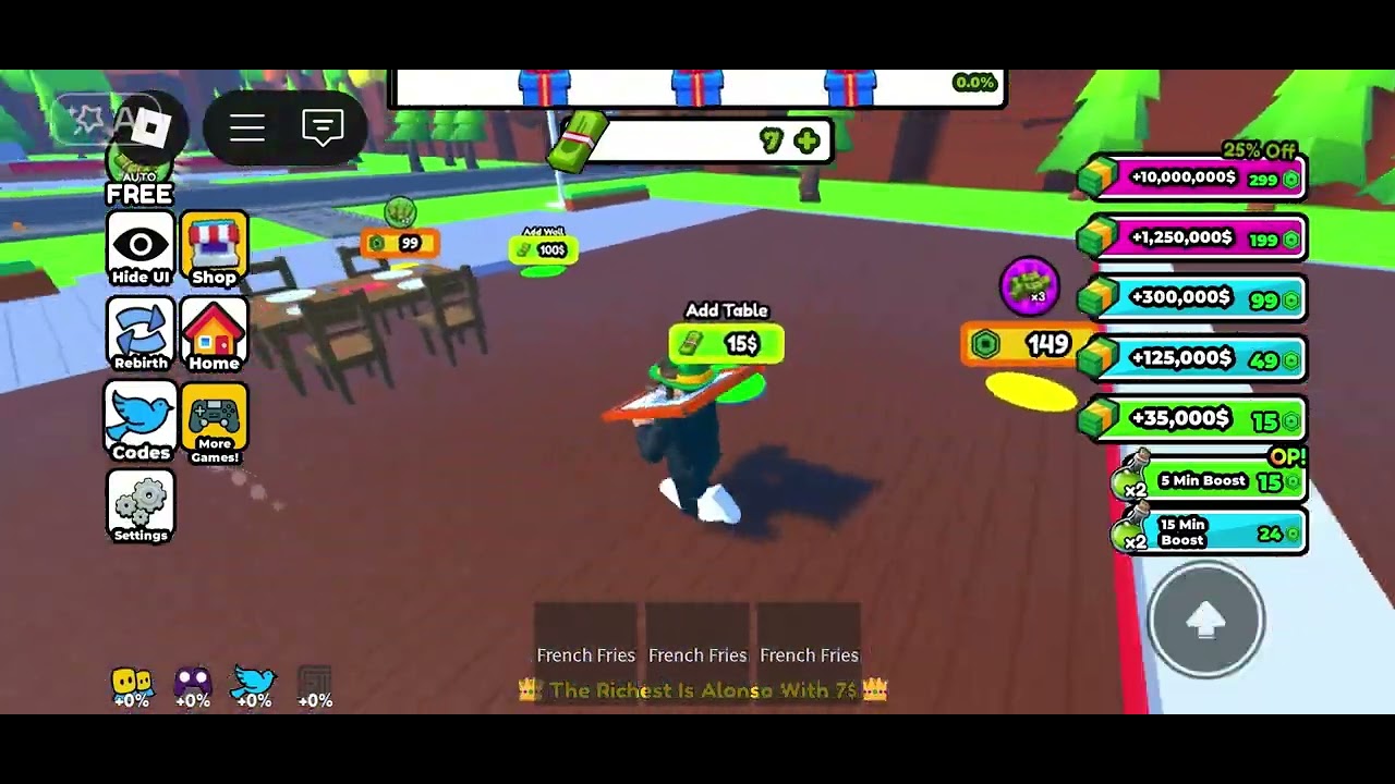 I play restaurant tycoon 