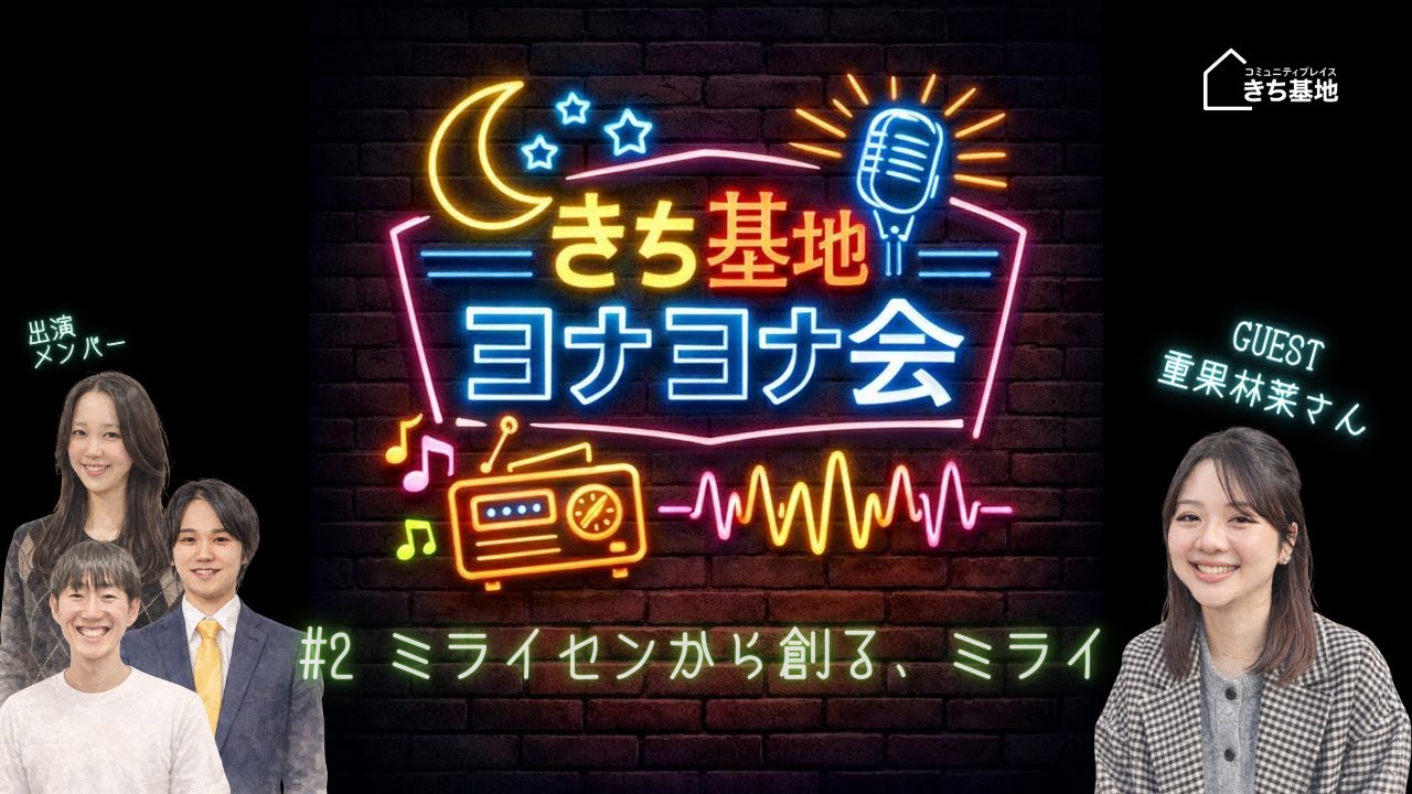#2 ミライセンから創る、ミライ【ゲスト：重果林菜さん】