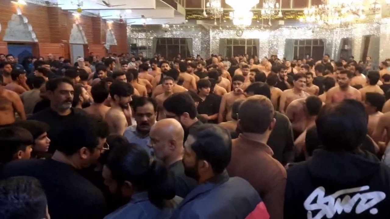 Anjuman Shabab Ul Momineen Nohakhwani at Imam Bargah o Aza Khana Sadaat Amroha Society