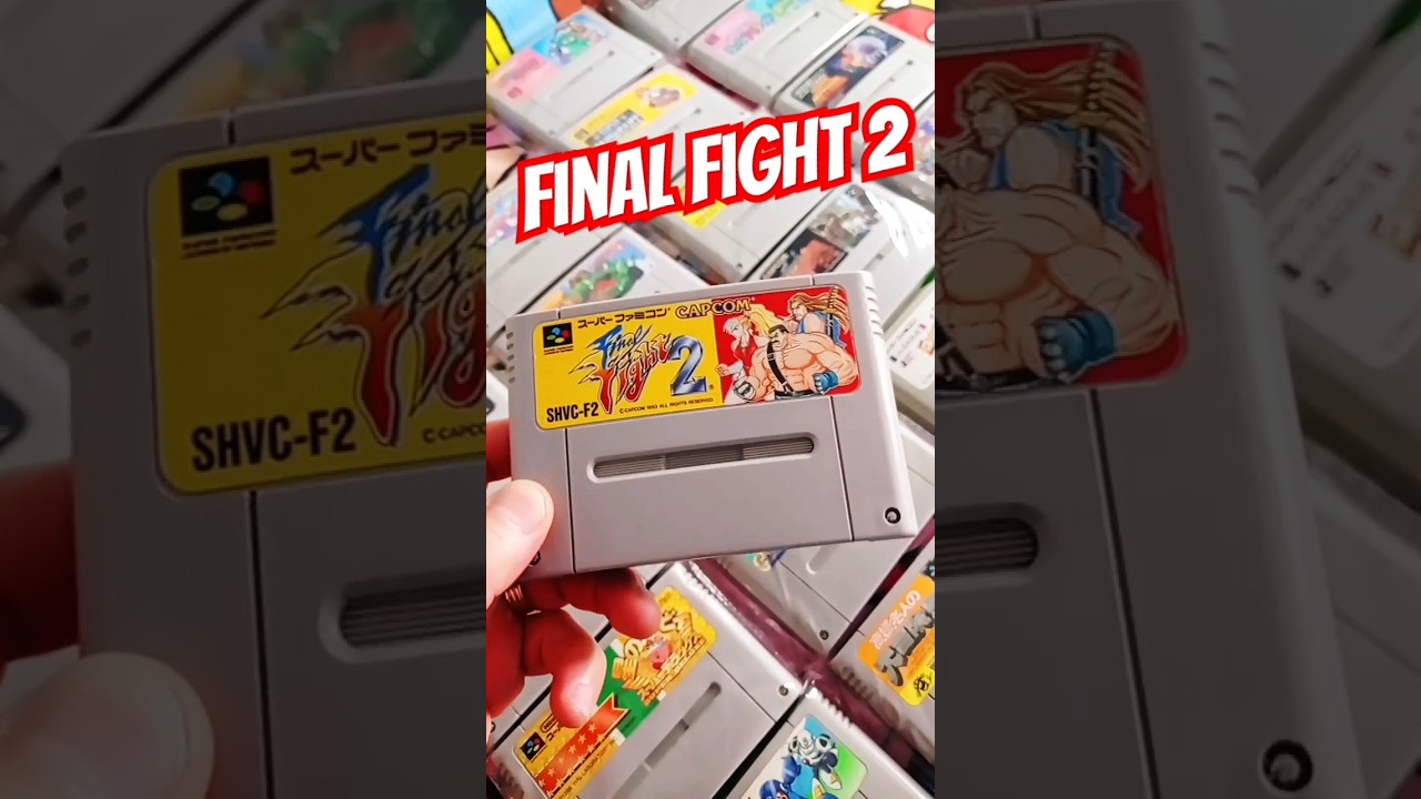 👊FINAL FIGHT 2 Super Nintendo/Super Famicom🤜 #superfamicon #supernintendo #finalfight2 #nintendo