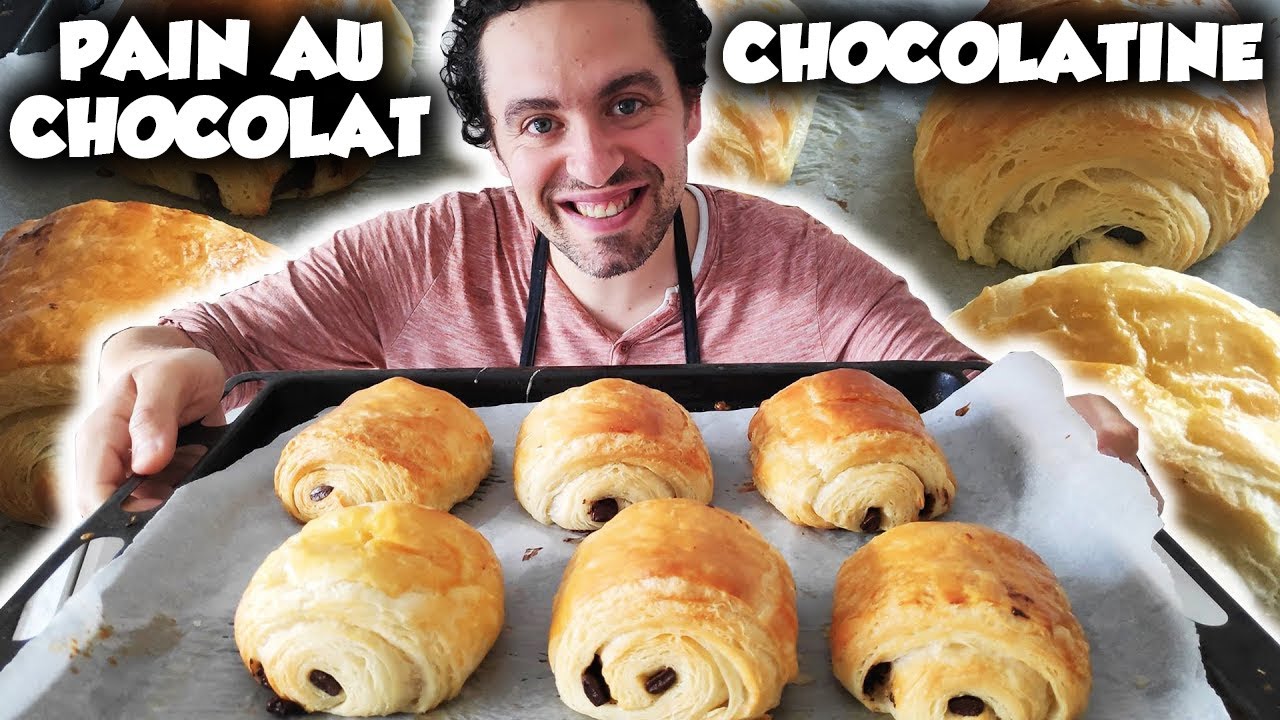 Recette de CHOCOLATINES / PAIN AU CHOCOLAT !!