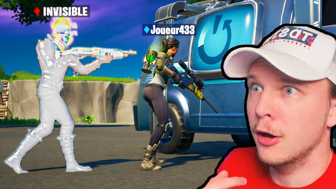 J'ai fais un GLITCH pour être INVISIBLE sur Fortnite ! (abusé)