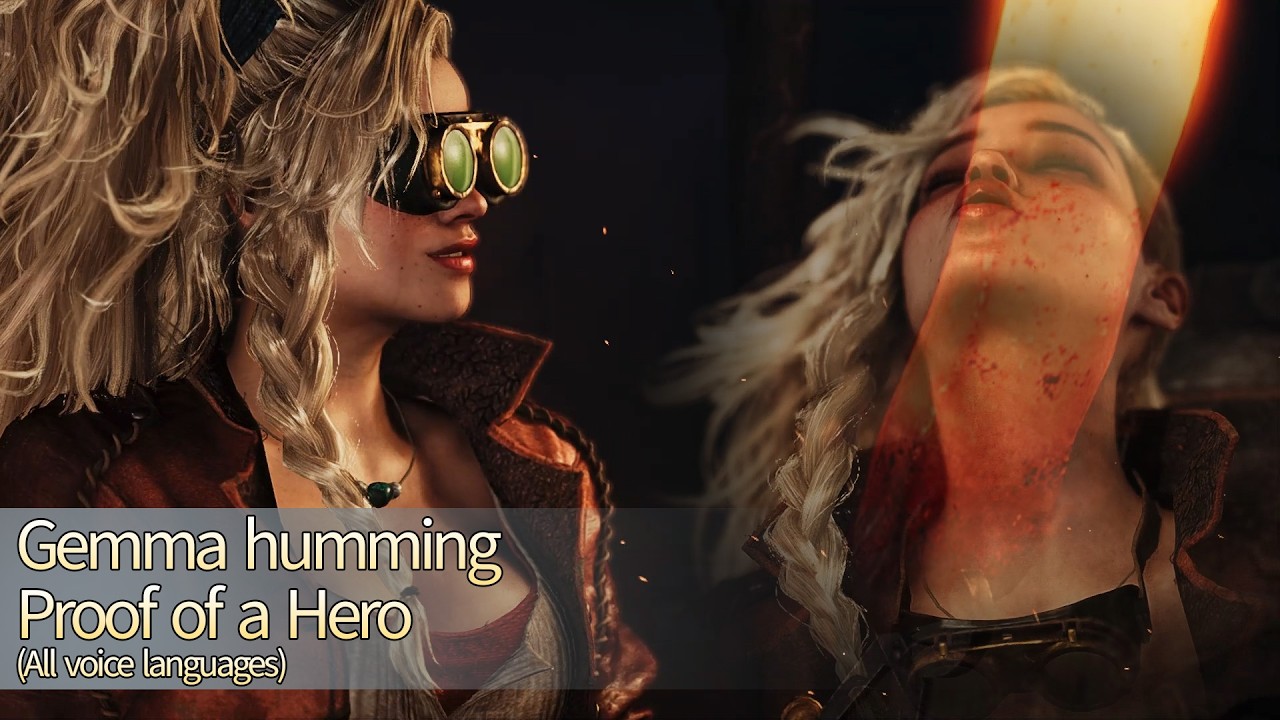 Gemma humming Proof of a Hero (Monster Hunter main theme) when Forging [All Languages]