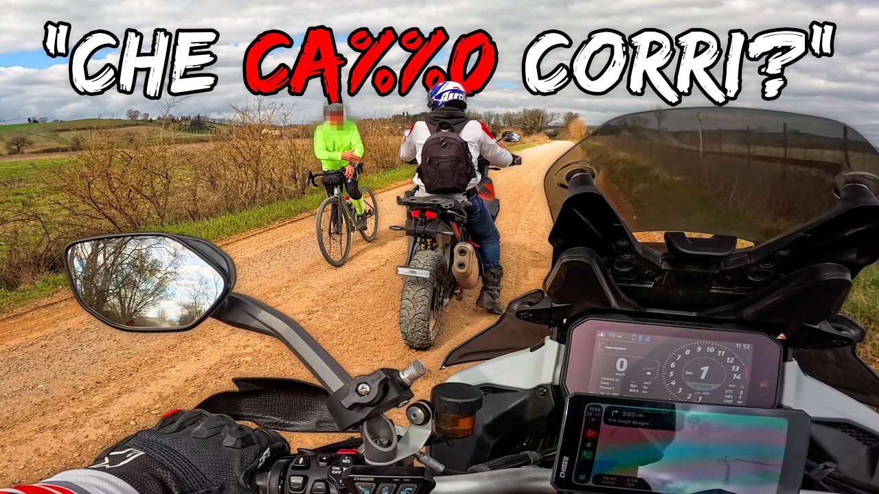 QUESTA VOLTA ha RAGIONE LUI.😅 *180cv a spasso sull'EROICA*