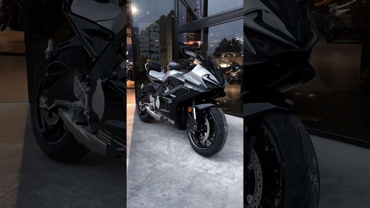 Unboxing CFMOTO 675 SR-R inline 3 cylinder beast in Black #cfmoto675srr #cfmoto #china #motorrad