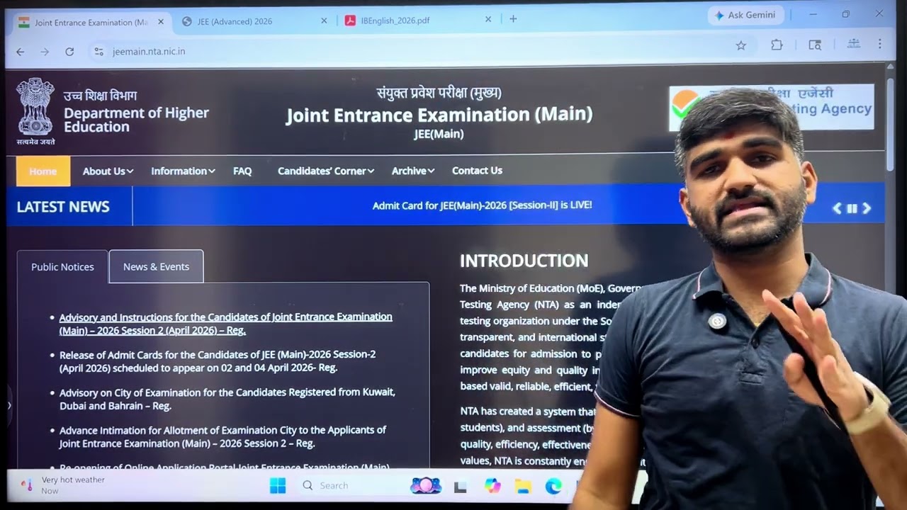 Urgent NTA Update🚨 JEE Mains 2026 MUST WATCH NEW CATEGORY CERTIFICATE GUIDELINES OUT #jeemain2026