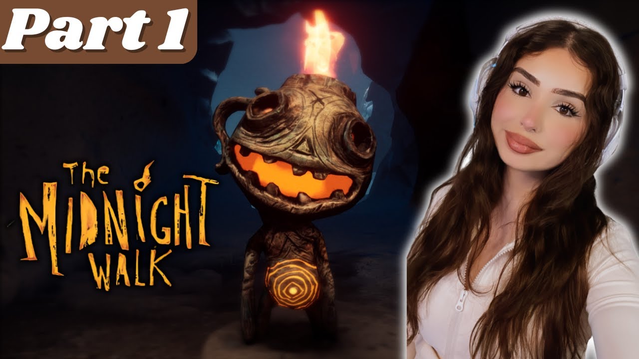 This game is so adorable!! | The Midnight Walk | Full Playthrough - Part 1(of 2)