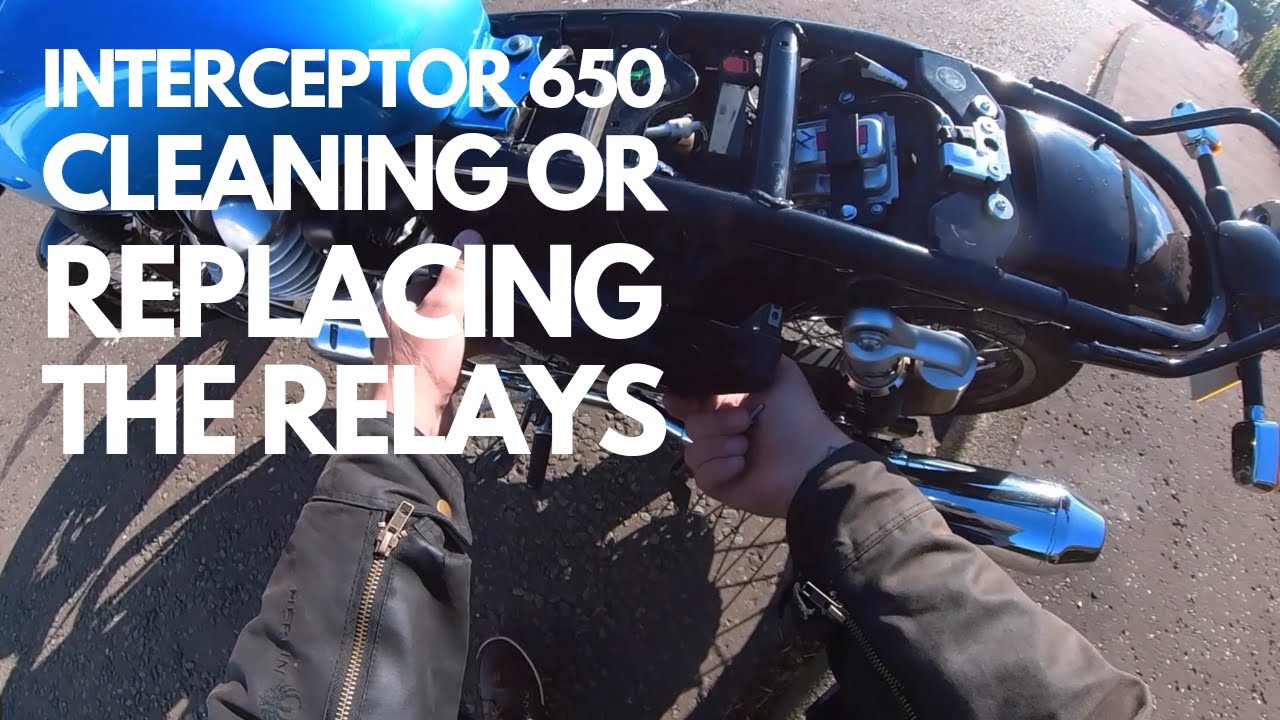 Royal Enfield 650: Cleaning/Replacing the Relays