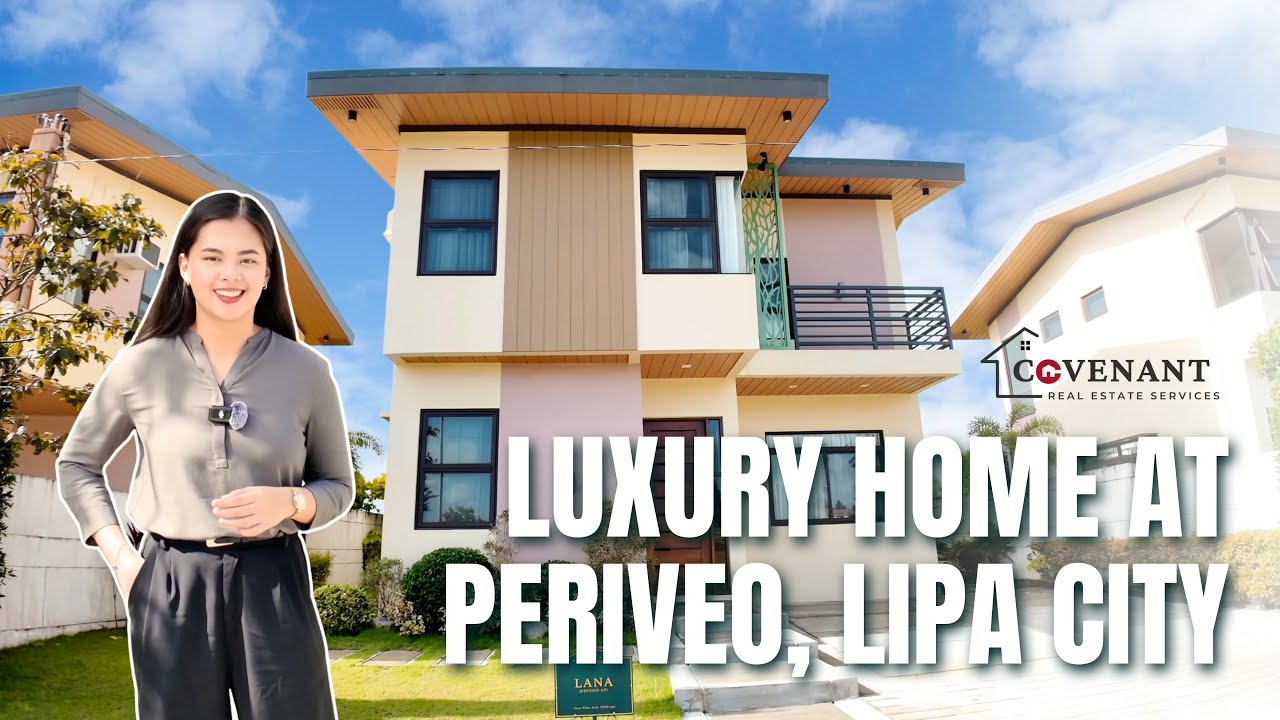 Luxury Home at Periveo Lipa City | Lana Model House tour