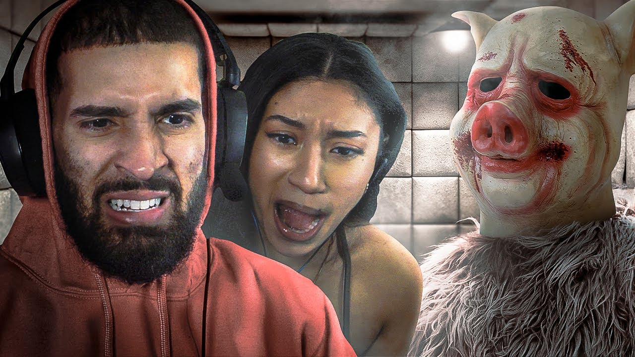 Why did WE wake up in this HORRIFIC butcher shop?! | Random Horror Games W/ Tamia #2 (Very Scary)