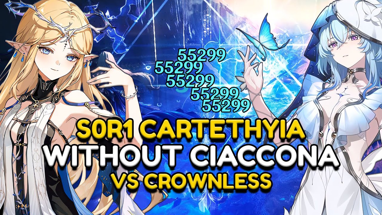 S0R1 CARTETHYIA + SHOREKEEPER & AERO ROVER SHOWCASE GAMEPLAY | VS LV100 CROWNLESS |【WUTHERING WAVES】