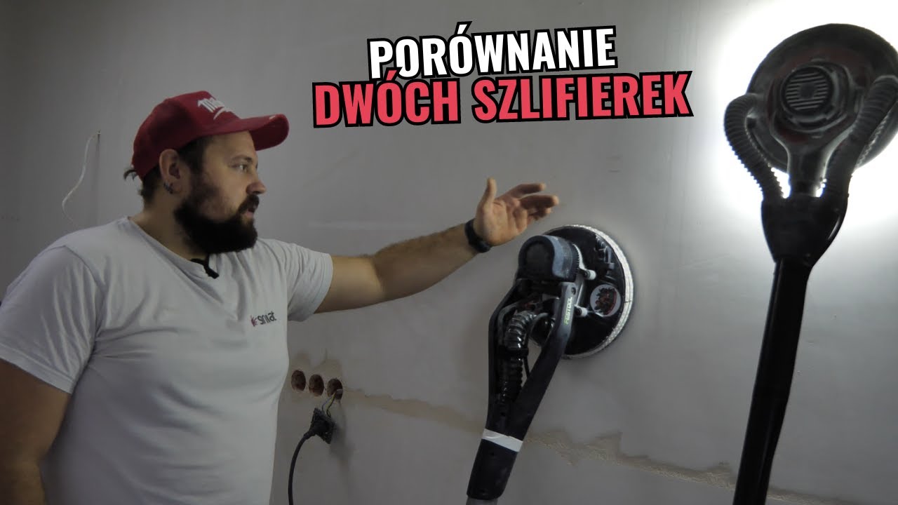 Porównanie szlifierek do gładzi. Festool LHS-E 225EQ i Hilti DWS225