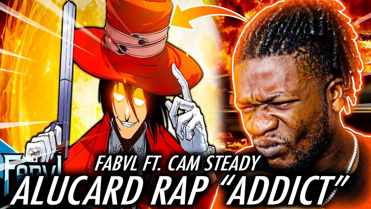 GANGSTA FABVL?! | ALUCARD RAP SONG - “Addict” | FabvL ft. Cam Steady [Hellsing Ultimate] REACTION