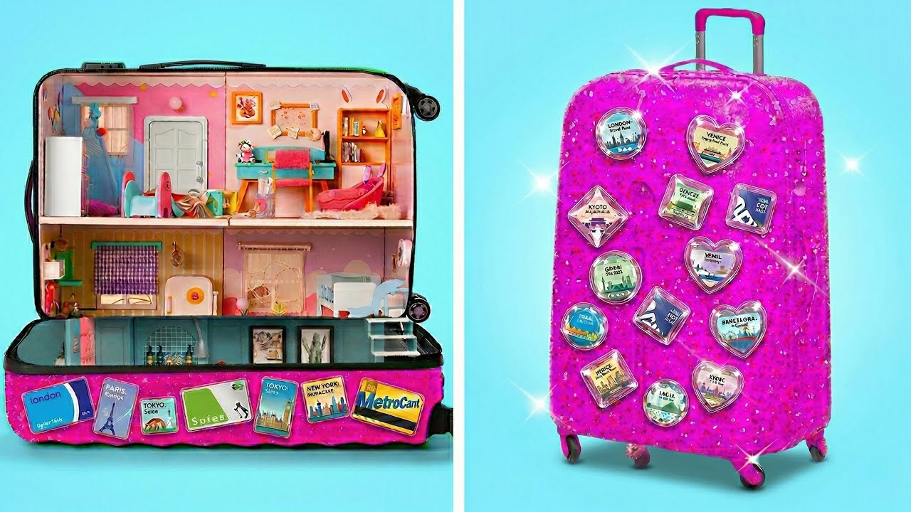 🧸 ¡Construye tu propia casita de muñecas! 🏠✨ Manualidad divertida para niños