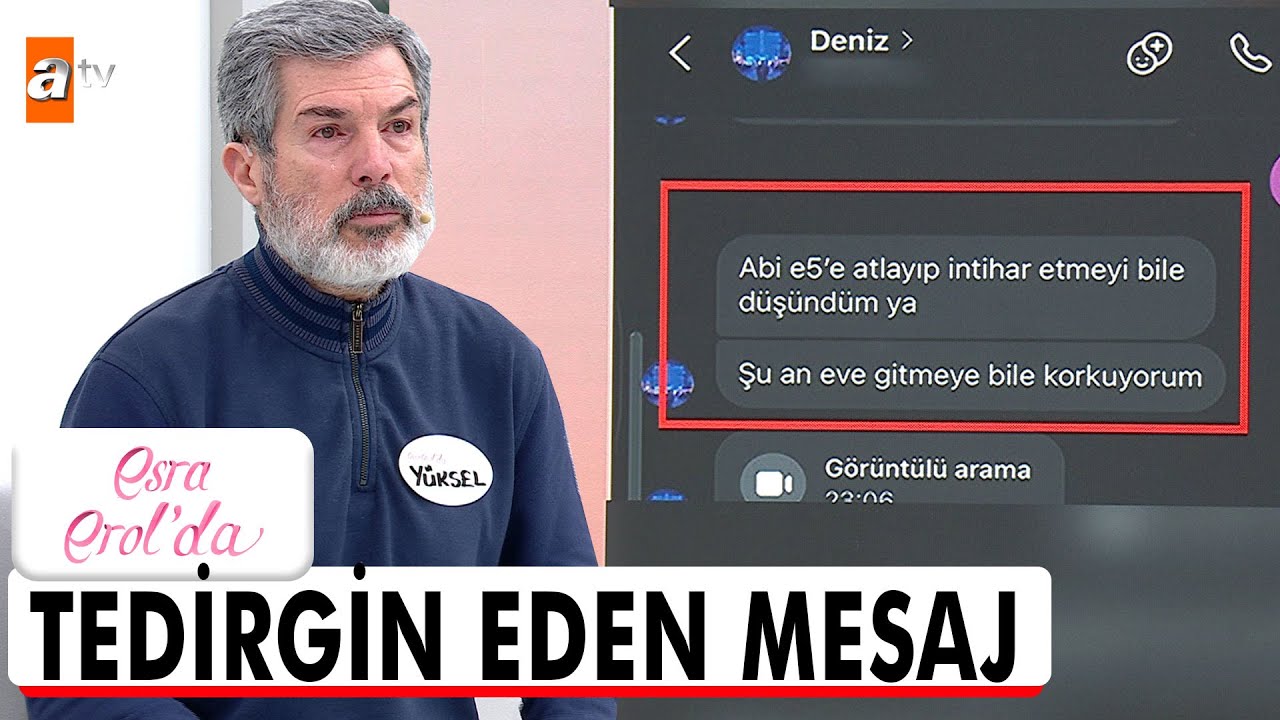 Deniz'in arkadaşına attığı son mesaj!  - Esra Erol'da 28 Ocak 2026
