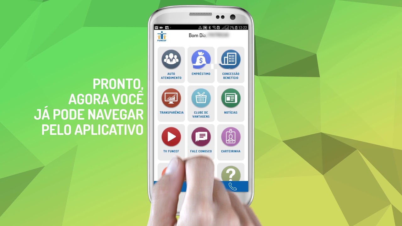 #AplicativoFUNCEF | tutorial de como baixar o app em sistemas Android (Samsung, Motorola, Xiaomi)