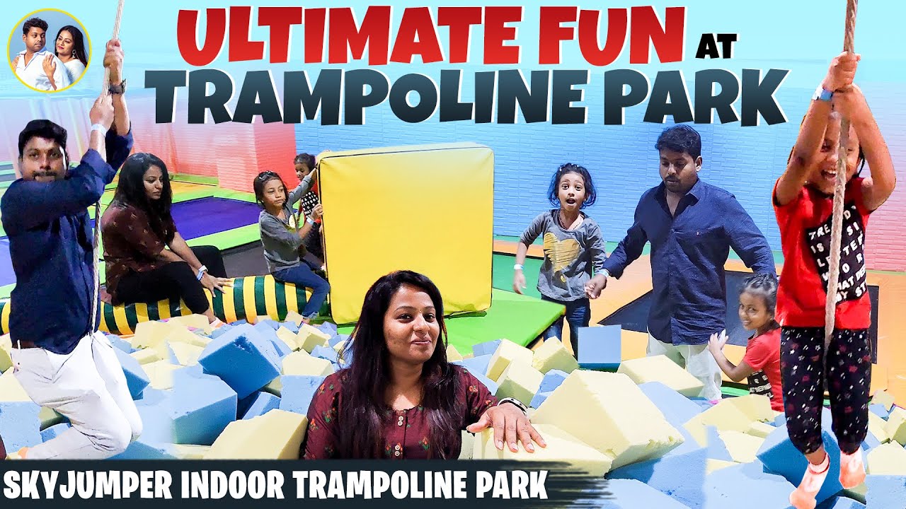 SkyJumper Trampoline Park🧗 - Best Fun Activities For Kids  #deepasathish #deepasathishdiaries