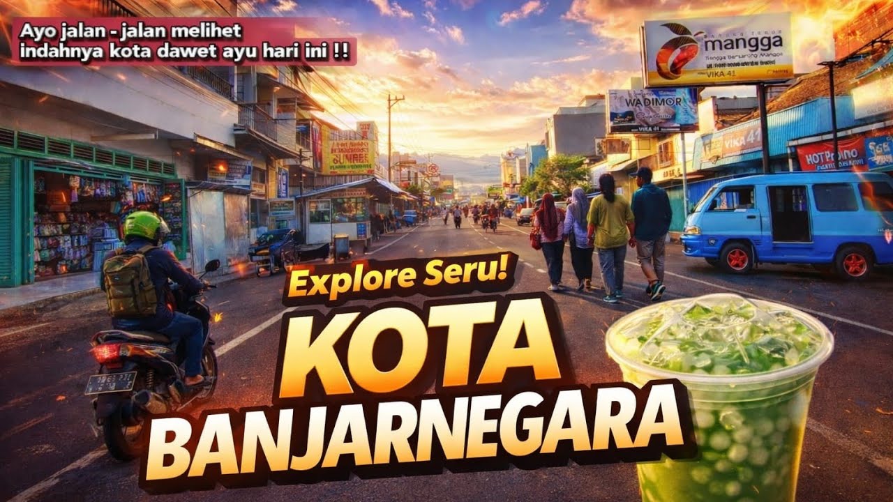 JALAN JALAN KELILING KOTA DAWET AYU BANJARNEGARA 