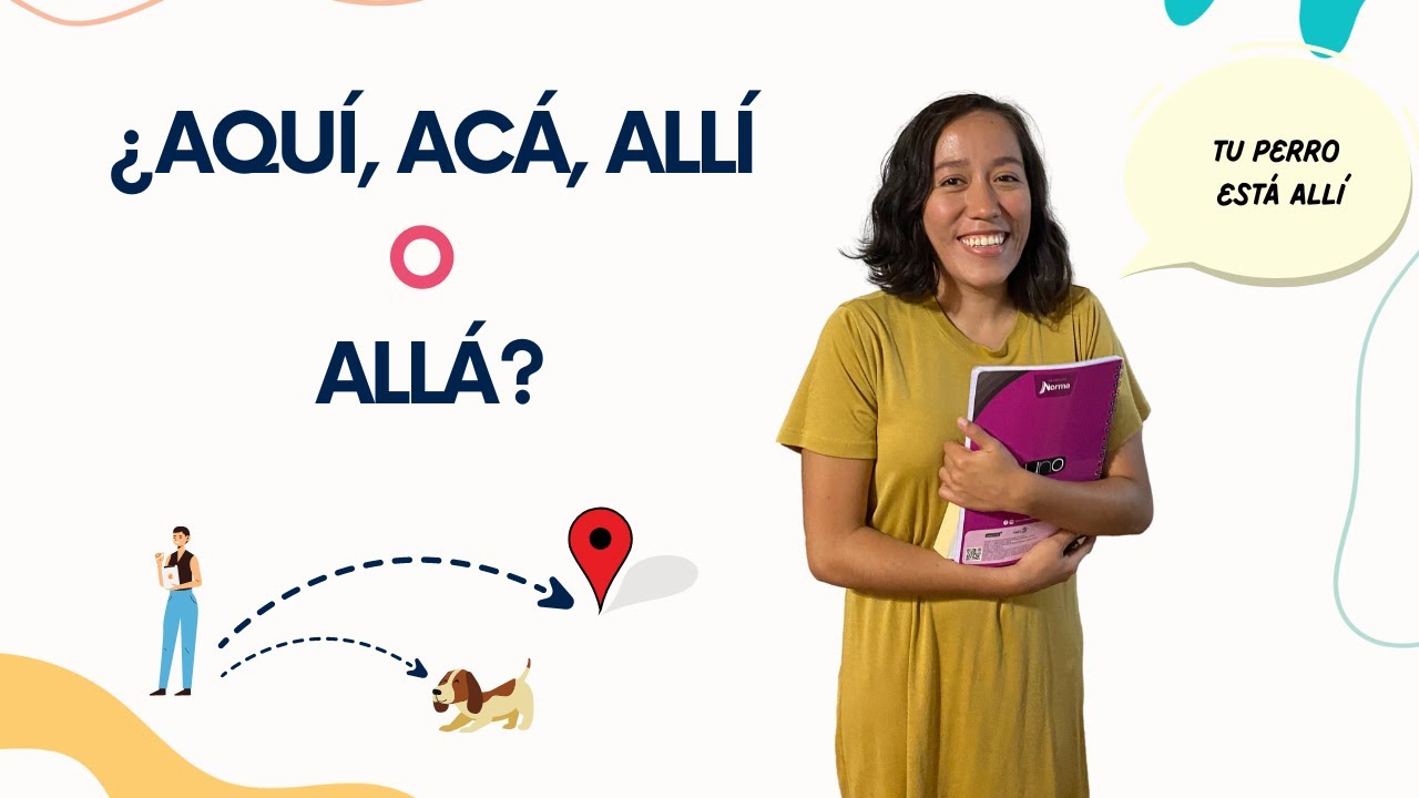 Aquí vs Acá vs Allí vs Allá — как и когда использовать каждое из них в испанском языке