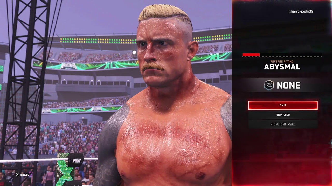 WWE 2K25 live. Pro gameplay battle.