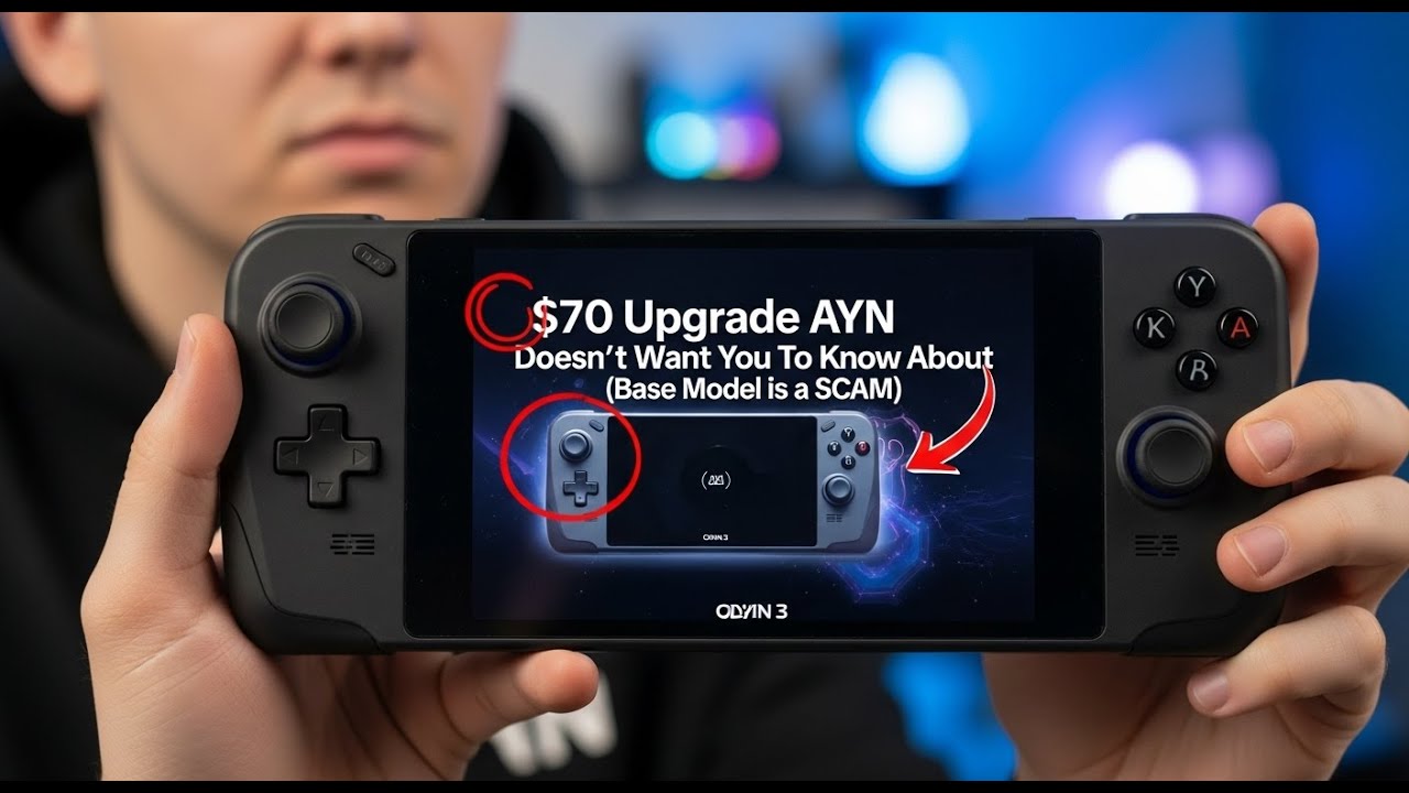 AYN ODIN 3: The $70 Upgrade AYN Doesn't Want You To Know About (Base Model is a SCAM)