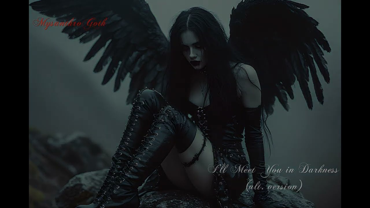 MysanthroGoth - I'll Meet You in Darkness (alt. version) | Gothic Power Tragedy | AI-Song