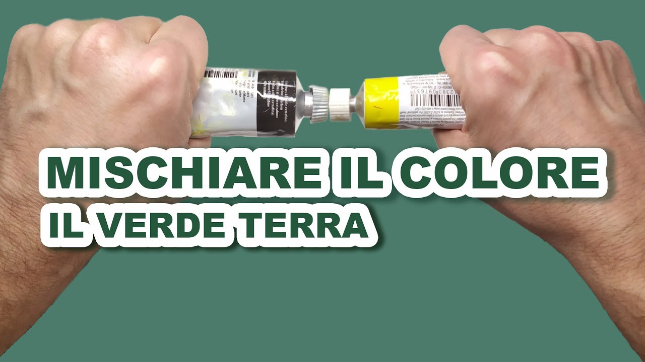 Come fare il verde con il giallo e il nero