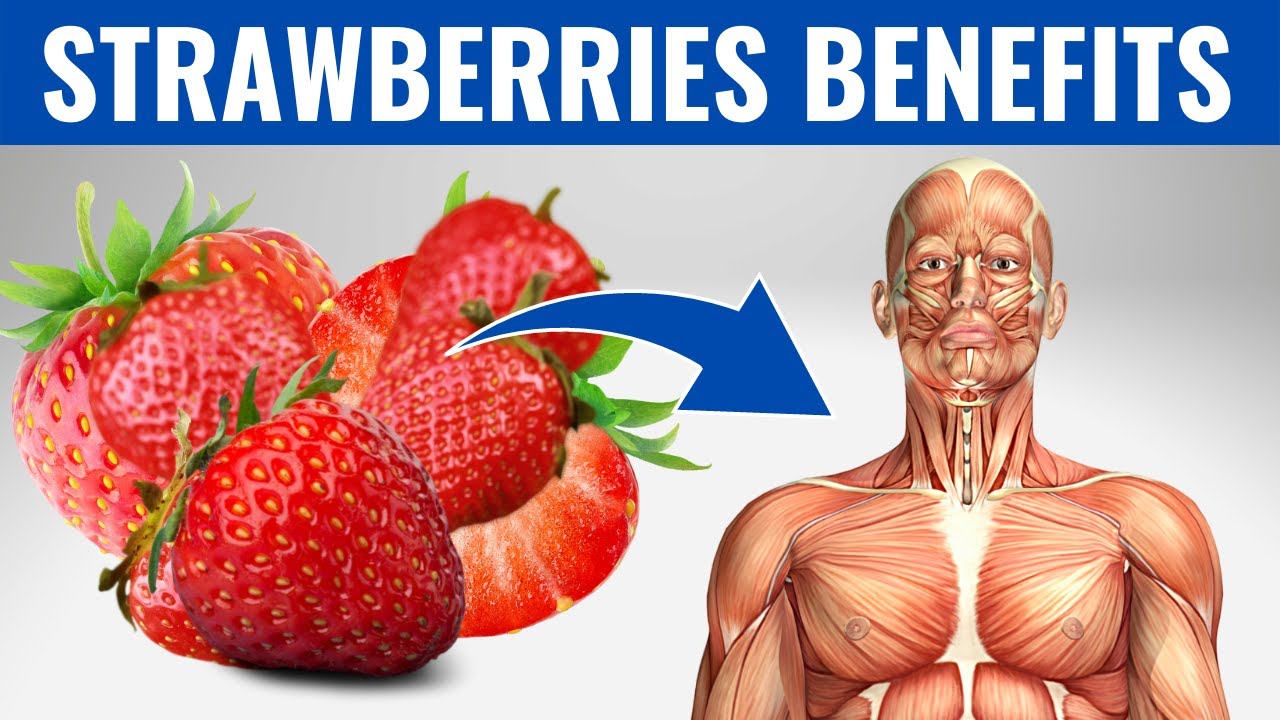 STRAWBERRIES BENEFITS - 10 Impressive Nutritional Benefits Of Strawberries!