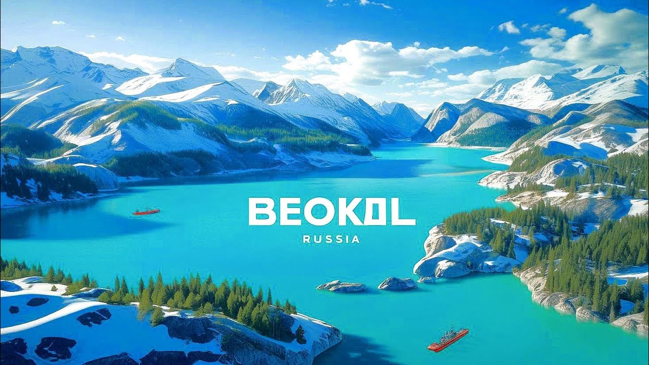 BREATHTAKING BAIKAL LAKE AERIAL VIEWS | #BaikalLake #AerialViews