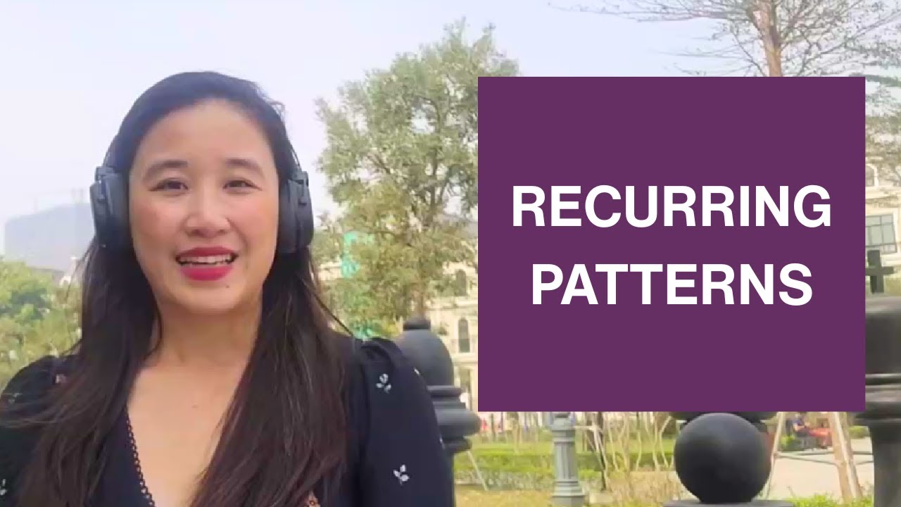 Tired of recurring patterns